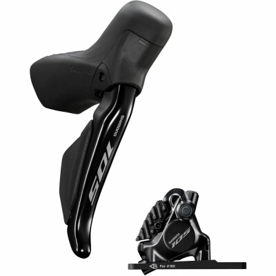 Shimano R7170 105 Di2 Sti Lever + Flat Mount Calliper