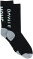 Mons Royal Merino Tech Bike Sock 2.0 Merino LARGE Black/Grey