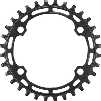 Shimano Fc-M5100-1 Deore 11/10 Speed 1X Single Chainring, 30T