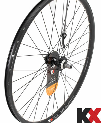Kx Wheels Mtb 27.5" 650B Doublewall Q/R Screw On Wheel Disc Brake Rear