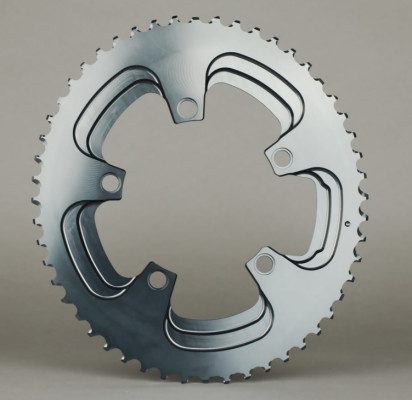 Absolute Black Oval Chainring 5 Bolt 110Bcd
