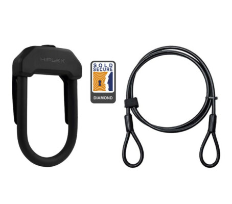 Hiplok Hiplock Dx+ D-Lock & 2M Cable