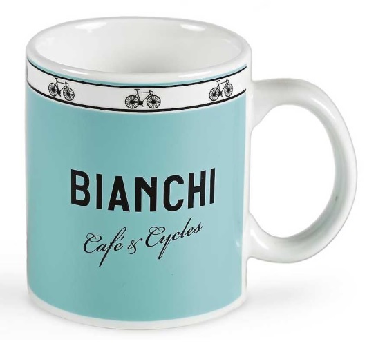 BIANCHI RETRO CYCLING BICYCLE COFFEE/TEA MUG UK P&P FREE 