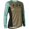 Fox Racing Womens Defend Ls Jersey LARGE Olive Green