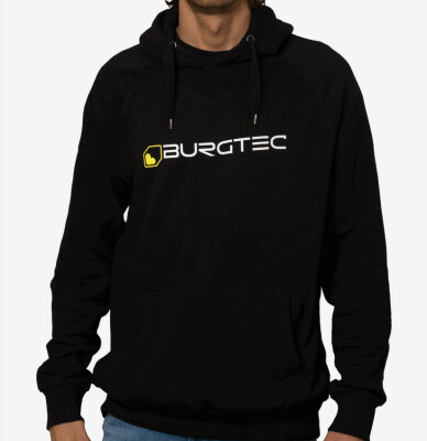 Burgtec Black Logo Hoodie