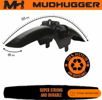 mudhugger evo bolt on front mudguard