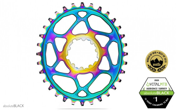 absoluteBLACK  World's best OVAL premium Chainrings