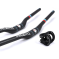 Pacenti Cycle Design P-Dent Carbon Bar & Stem Set 15MM RISE Black