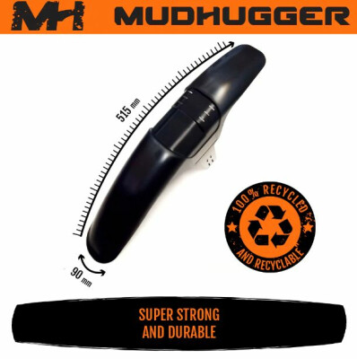 Mudhugger Evo Long Front Mudguard - Ziptie Fitting