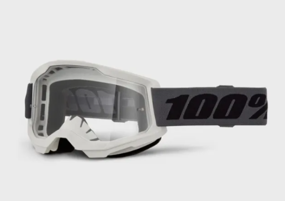 100% 100% Strata 2 Clear Lens Goggles