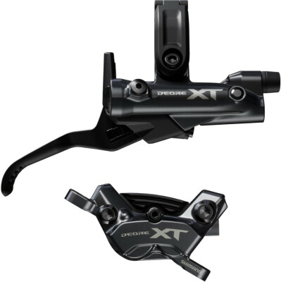 Shimano Br-M8220/Bl-M8220 Xt 4 Pot Bled Brake Lever/Post Mount Calliper, Rear Left