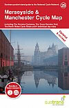Cordee Merseyside & Manchester Cycle Map 25