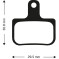 Aztec Sram Db1 & Db3 Disc Brake Pads Organic