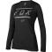 Fox Racing Fox Womens Ripley Jersey MEDIUM Black