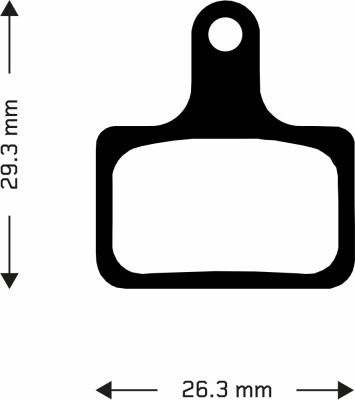 Aztec Pba0093 Organic Disc Brake Pad - Shimano Road