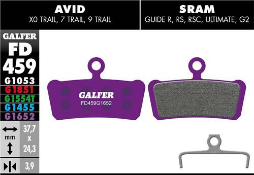 Galfer Guide E-Bike Pad