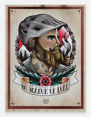 Trailmaps 'in Search Of Loam' Print