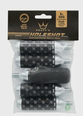 Peaty's Holeshot Co2 Cartridge Refill Pack