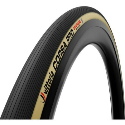 Vittoria Corsa Pro Tlr Black Tan Wide Rim G2.0 Tubeless Ready Tyre