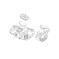 Sram Controller Pod Module Cover Kit T-TYPE Black