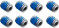 Shimano Pd-T8000/Pd-Eh500 Pins Silver