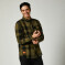 Fox Racing Voyd 2.0 Flannel MEDIUM Green