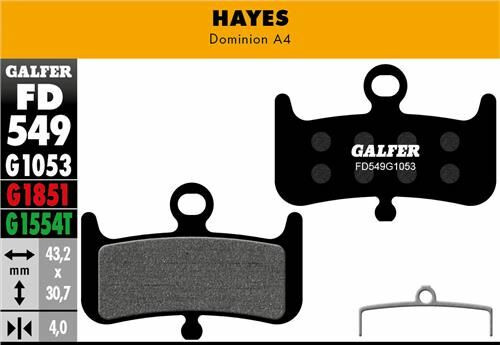 Galfer Hayes Dominion A4