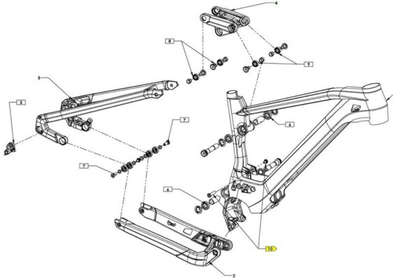 Cube Pivot Set Shock Mount