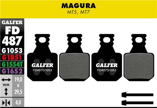 Galfer Magura Mt5/Mt7 Standard Pad