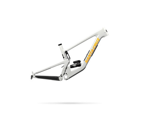 Santa Cruz  Bronson Carbon Cc Gloss Chalk White Medium Fram