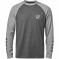 Royal Core Jersey Icon Long Sleeve SMALL Black/Grey