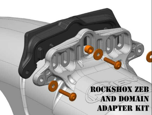 Mudhugger Dvo Bolt On Adapter Pack For Evo