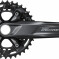 Shimano M5100 Deore 51.8Mm Chainline Chainset 175M 36/26T Black