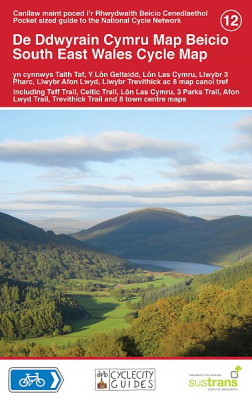 Cordee South East Wales Cycle Map
