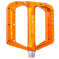 Burgtec Flat Mk5 Pedals Iron Bro Orange