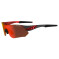 Tifosi Tsali Interchangeable Clarion Lens Sunglasses: Gunmetal/Red