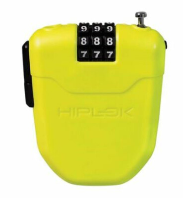 Hiplok Fx Retractable Combination Cafe Lock