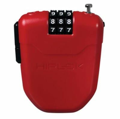 Hiplok Fx Retractable Combination Cafe Lock