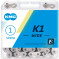Kmc K1 1/2 X 1/8 Wide Silver/Black Single/Fixed 1/2 X 1/8 Black