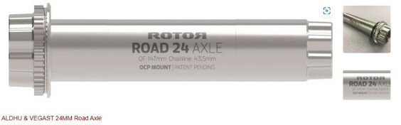 Rotor Aldhu/Vegast Axle Road