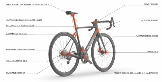 Wilier Verticale Slr Road Frameset