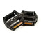 Gusset 4 Jeri Pro Style Flat Pedals 9/16 Black