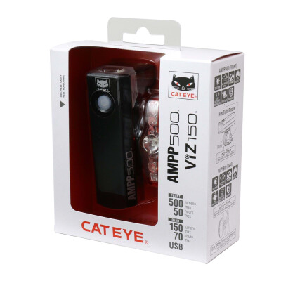 Cateye Ampp 500S/Viz 150 Lightset