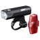 Cateye Ampp 500/Viz 150 Lightset Black