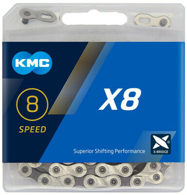 Kmc X8 8 Speed Silver/Grey