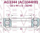 Airvelo Bearings Ac3344 H6 Canyon Lower 44X33X6