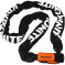 Kryptonite Evolution 1016 Integrated Chain 160 cm Black / Orange
