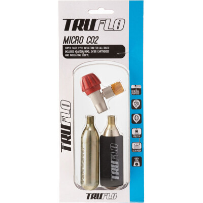 Truflo Micro Co2 Pump Inc 2X 16G Cartridges