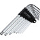 Pro Allen Key Set 2-10Mm 2-10MM Silver