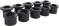 Ta Chainring Bolts Alloy Double DOUBLE X5 Black